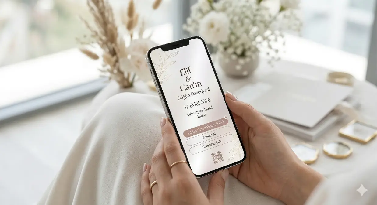 2026 Düğün Trendleri: Neden Dijital Davetiye Seçmelisiniz ?