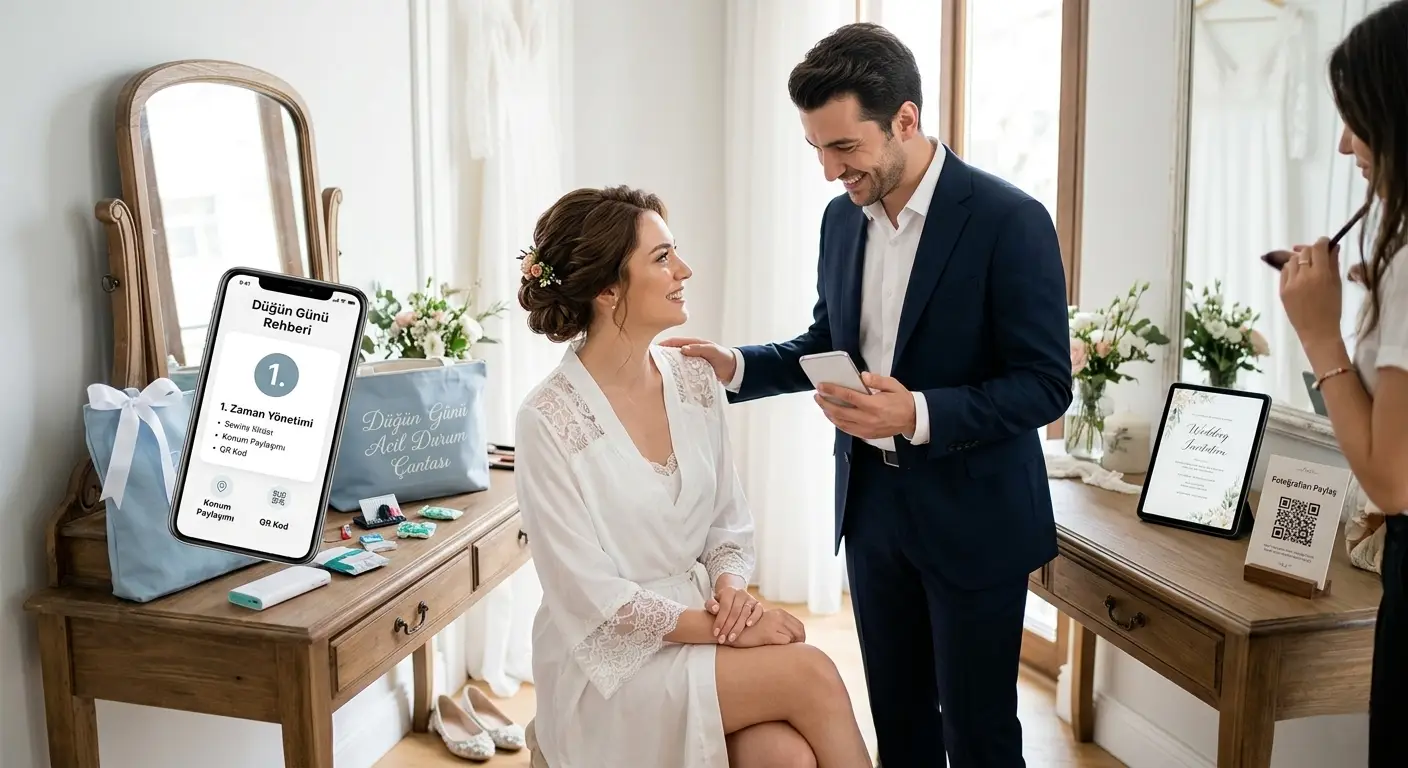 Düğün Günü Rehberi: Stresi Azaltan ve Mutluluğu Artıran 7 Altın Kural